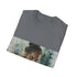 Forceful Rey Star Wars Tee in Charcoal, size S, crew neck.