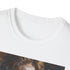 Charcoal cotton T-shirt featuring vibrant Obi-Wan Kenobi painting regular fit