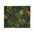 Nordic Woodland Forest Botanical Seamless Plush Fleece Throw Blanket - View 2 | Prints With Passion