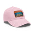 Great Barrier Reef themed white baseball cap with coral reef design.