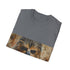 Charcoal watercolor Chewbacca t-shirt with cotton crew neck for summer comfort