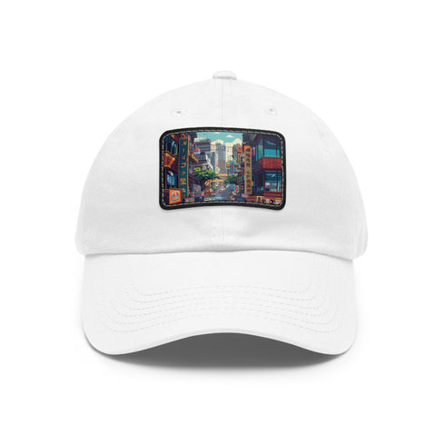Retro Pixel Power Baseball Cap