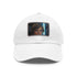 Galactic Jedi Baseball Cap - White/Light Brown cotton hat, Luke Skywalker Force.