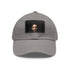 Barack Obama Edition baseball cap in white with brown patch.