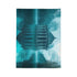 Glass Temple Submerged in Dream Lake Plush Fleece Throw Blanket