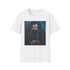 Charcoal cotton T-shirt featuring vibrant Rubeus Hagrid portrait design