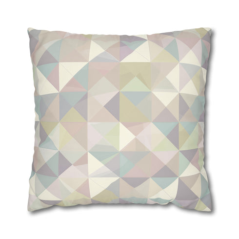 Pastel Geometrics Pillow Case | Pillow Cases | All Over Print, AOP, Bed, Bedding, Home & Living, Indoor, Pillow Case, Pillow Covers, Pillows & Covers, Sublimation | Prints with Passion