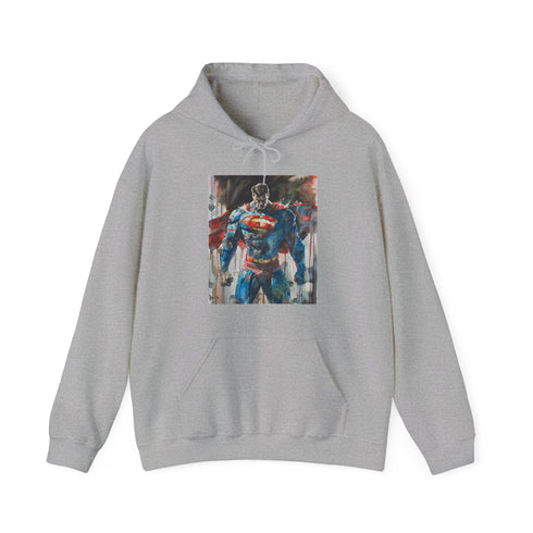 Superman Man of Tomorrow Hoodie in Navy for Men and Women