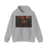 Navy Usher Art Hoodie, Men's/Women's Regular Fit Unisex DTG Hoodie