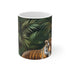 Tiger Jungle Safari Coffee Mug | Mugs | 11 oz, Ceramic, Coffee Mugs, Home & Living, Kitchen, Mugs, Sublimation | Prints with Passion
