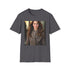 Charcoal cotton T-shirt featuring Duchess of Cambridge graphic in regular fit