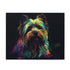 Charming Yorkie jigsaw puzzle for dog lovers and puzzle enthusiasts.