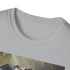 Silent Hunter Crocodile Charcoal T-Shirt - Cotton DTG Regular Fit Surf