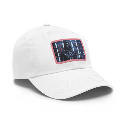 Galactic Empire Sith Lord white cap with rectangular patch.