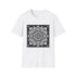 Serene Mandala Journey to Your Inner Peace T-Shirt in Charcoal