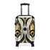 Abstract Deco Black Small Suitcase with Eye-Catching Art Deco Design