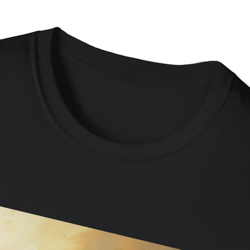 Kuromi Hello Kitty Tee in Charcoal: Edgy & Bold Cotton T-shirt