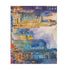 Colorful Chicago skyline watercolor jigsaw puzzle, perfect for city lovers.