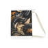 Stylish Calligraphy Strokes Laundry Bag with All Over Print Design