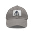 Galactic Droid Cap in White with Light Brown Patch, Unisex Hat