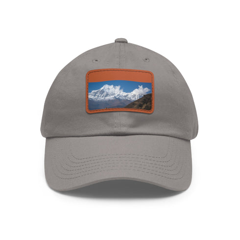 Annapurna Adventure Trek Cap in White with Light Brown Patch