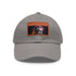 De Niro Signature Cap in White with Light Brown Rectangle Patch