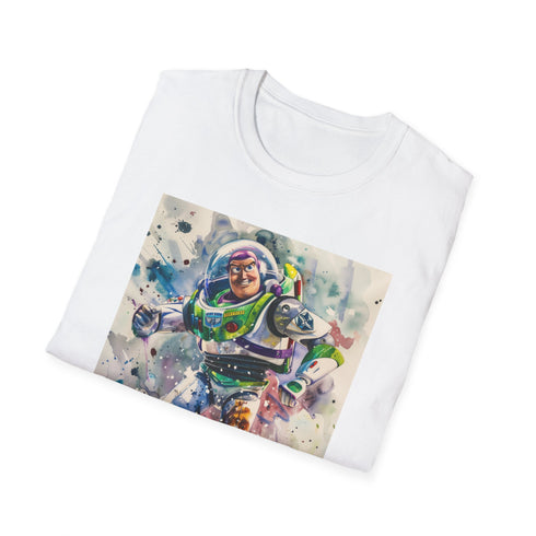 Charcoal cotton T-shirt featuring Buzz Lightyear graphic regular fit cozy feel