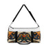 Artisan Tiles Duffel Bag with Bold Seamless Pattern, Fashionable Travel Gear