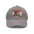 Ben Affleck Batman watercolor cap with light brown patch.