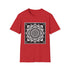 Serene Mandala Charcoal T-Shirt, Regular Fit - Journey to Inner Peace