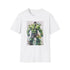 Charcoal cotton Hulk T-shirt with iconic green Hulk illustration