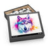 Cute husky heart puzzle for dog lovers and puzzle enthusiasts.