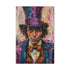 Willy Wonka Canvas Wall Art: Whimsical Chocolate Factory Magic captured.