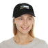 Kiwi Lake Adventure Baseball Cap in White with Light Brown Patch