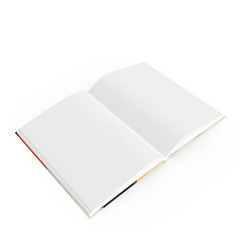 Geometric Expressions Abstract Art Journal - Vibrant geometric design, high-quality material, perfect for artists and designers!