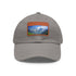 Alpine Peak Adventure Cap with White Light Brown Rectangle Patch