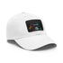 Gorilla Glow Watercolor Cap in White with Light Brown Patch.