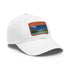 Aitutaki Paradise Cap in White with Light Brown Patch