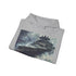 Navy Star Destroyer galaxy command hoodie, men's and women's size S.