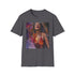 Queen Bey concert watercolor t-shirt, charcoal, regular fit, crew neck.