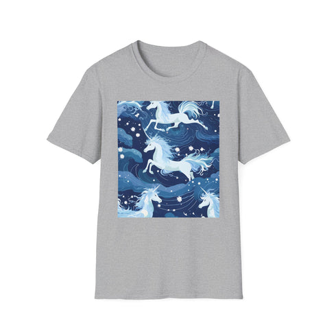 Symphony of the Wild Butterfly Print White T-Shirt Summer Fashion
