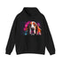 FloppyEared Basset Love Watercolor Hoodie | Hoodies | DTG, Hoodies, Men's Clothing, Regular fit, Unisex, Women's Clothing | Prints with Passion