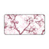 Cherry Blossom Desk Mat - Beautiful pink and white pattern for elegant office decor