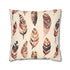 Boho Feathers Pillowcase Collection - Add whimsical charm to your bedroom with this cozy bohemian pillowcase