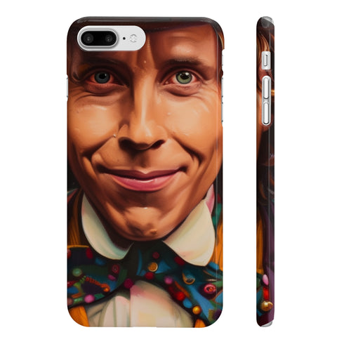 Whimsical Chocolate Factory Dreams Slim iPhone Case - Glossy Texture