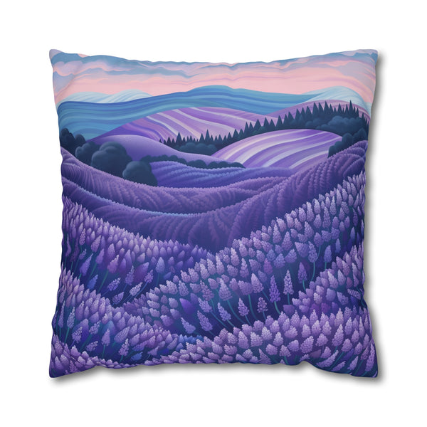 Lavender Fields Pillowcase | Pillow Cases | All Over Print, AOP, Bed, Bedding, Home & Living, Indoor, Pillow Case, Pillow Covers, Pillows & Covers, Sublimation | Prints with Passion