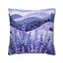 Soft lavender florets seamless pattern pillowcase for calming bedroom decor