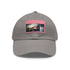 Aussie Pride Baseball Cap in White with Light Brown Patch