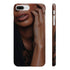 Sleek Glossy iPhone 7 Plus Phone Case, Trendsetting Copy Style Icon
