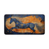 Abstract horse painting desk mat for stylish workspace decor